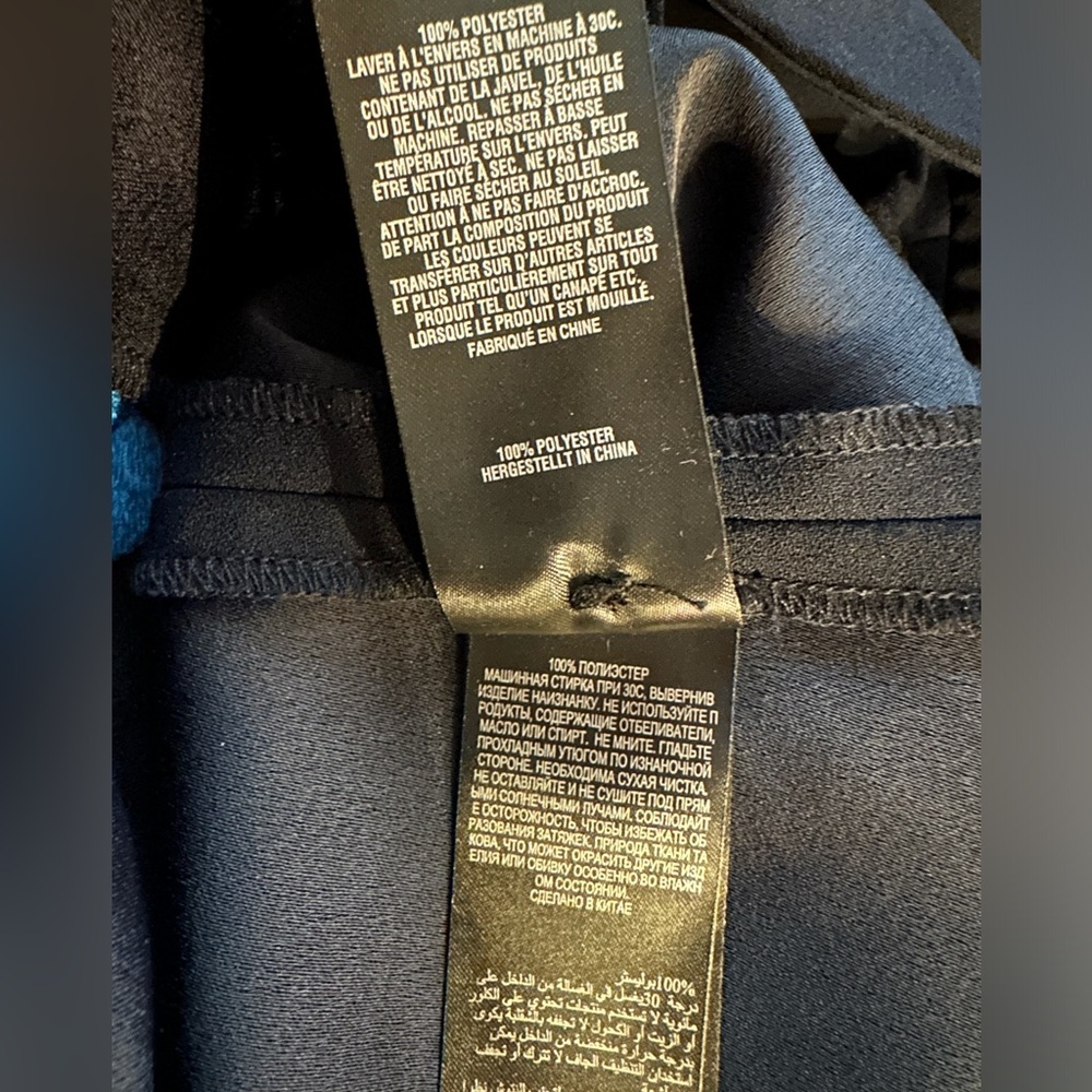 Ted Baker Zephyra Bluebell Embroidered Long Sleeve mini dress size 2 - Picture 12 of 16